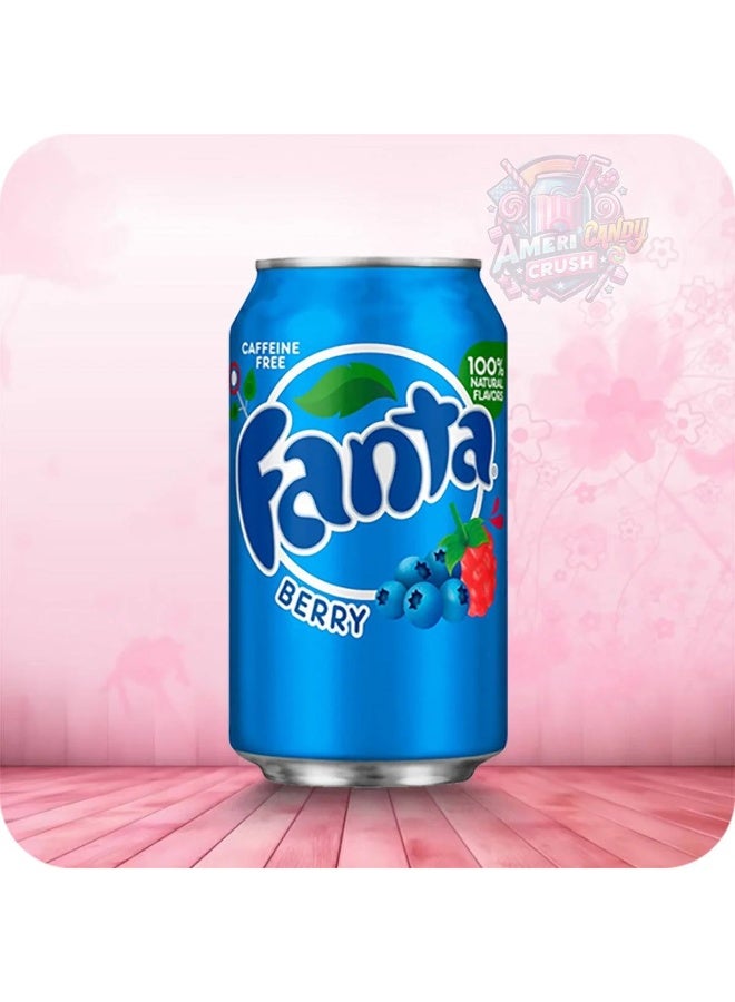 فانتا مشروب فانتا التوت المستورد من الولايات المتحدة الأمريكية – عبوة 12 (علب 355 مل) - Image 3